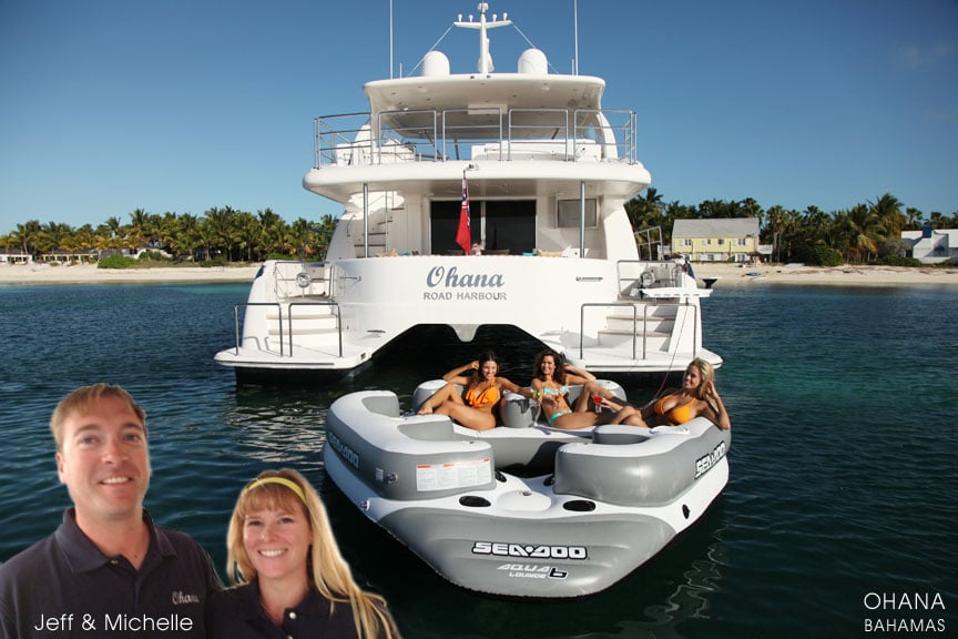 Bahamas Power Catamaran Charter - Super Deal