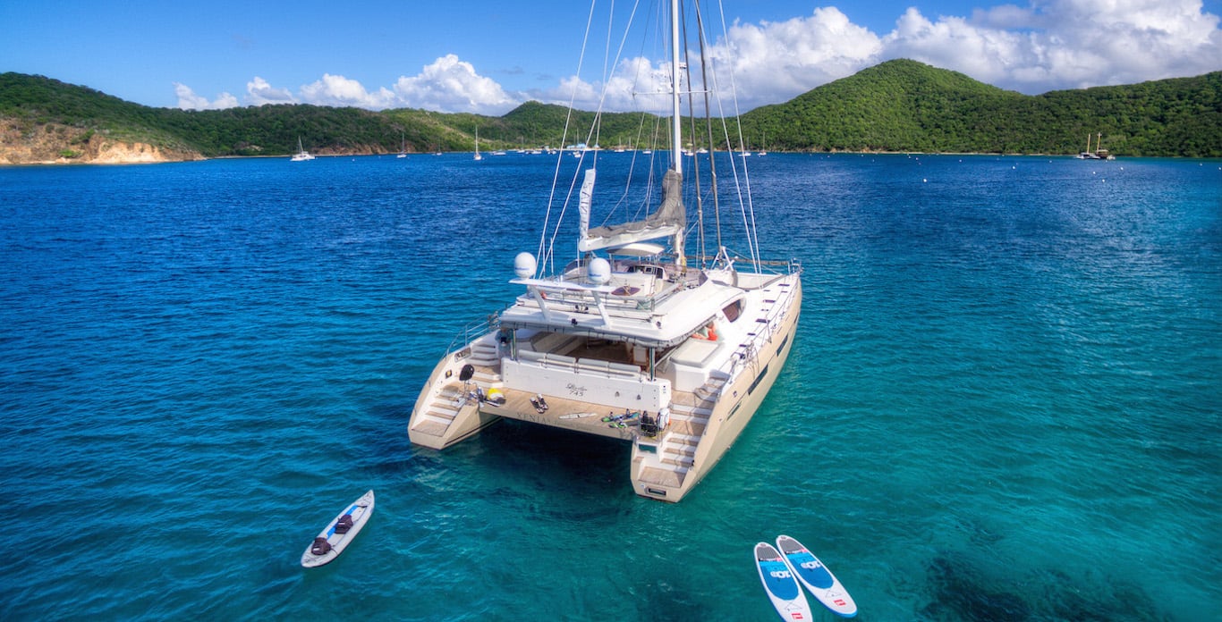 luxury catamaran charter bvi